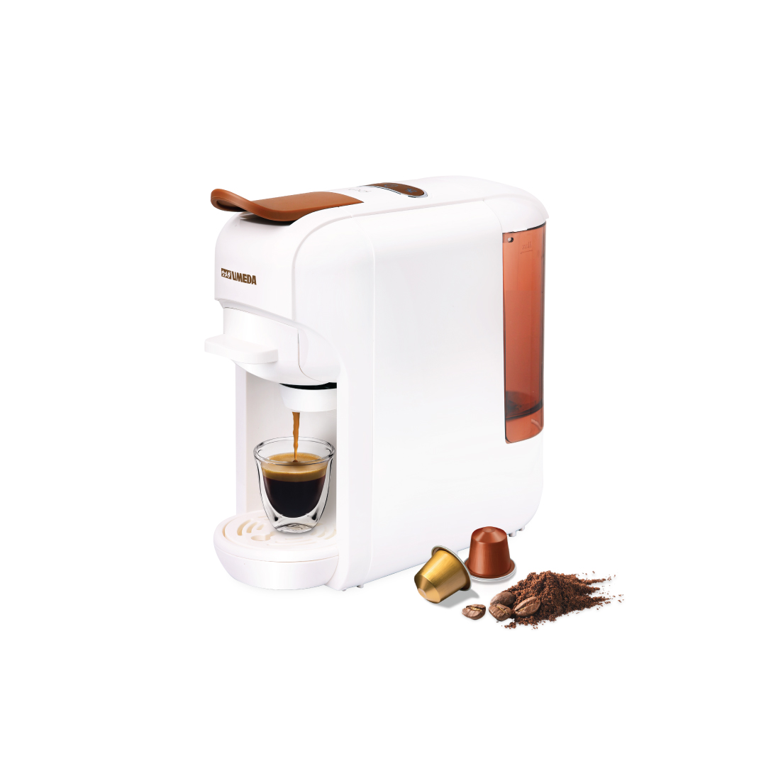 BRU UMEDA BRU Coffee Maker | Mesin Espresso Multi Kapsul 19 Bar – Tangki 600 ml, Auto Off - Image 1